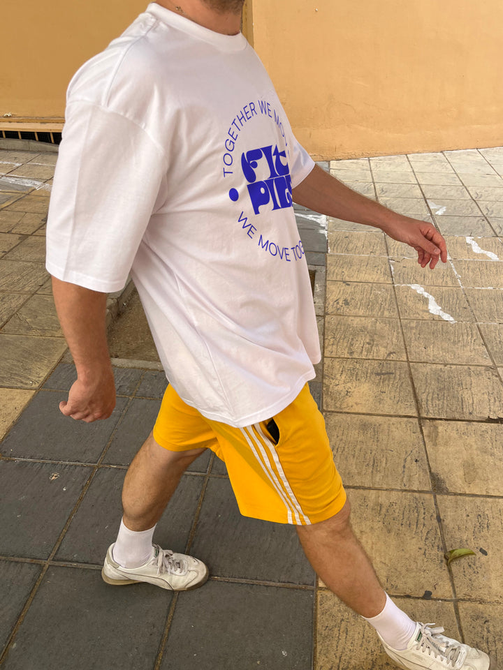 Electric Blue Logo Tee