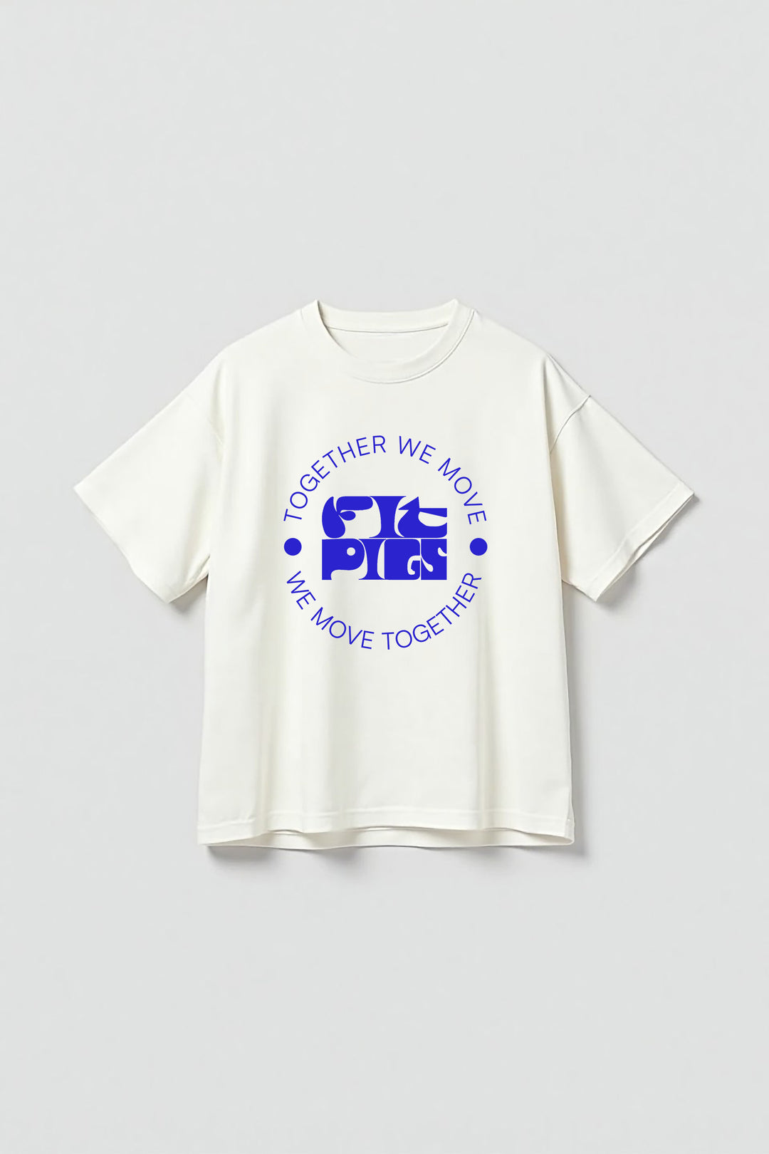 Electric Blue Logo Tee