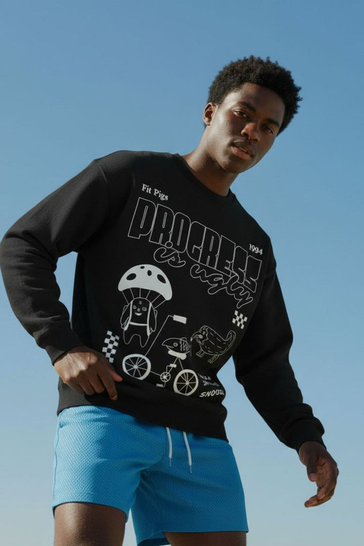 Progress Is Ugly Sweatshirt