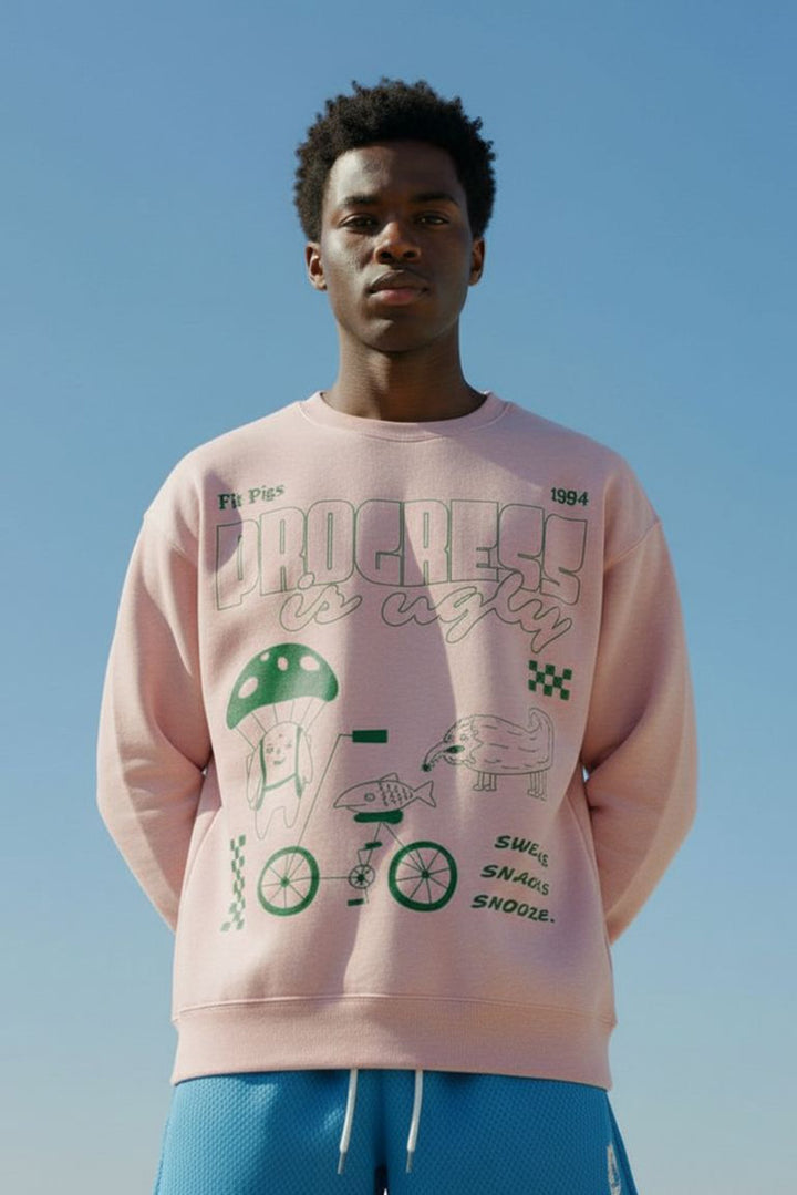 Progress is ugly Sweatshirt