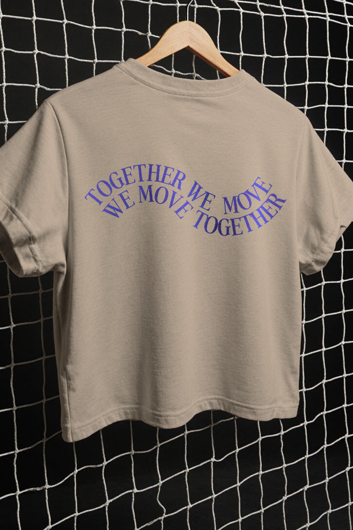 Together We Move Wave Back Print