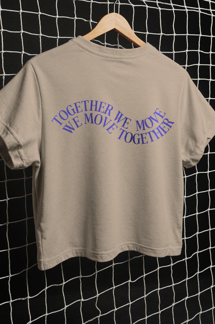 Together We Move Wave Back Print