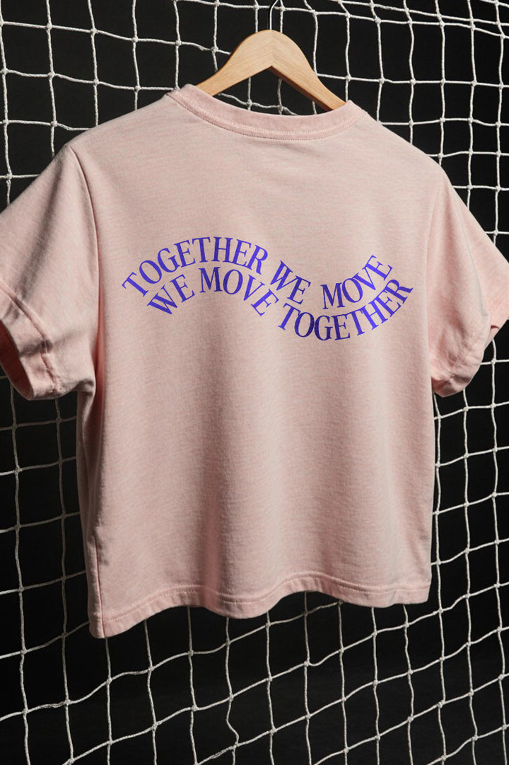 Together We Move Wave Back Print