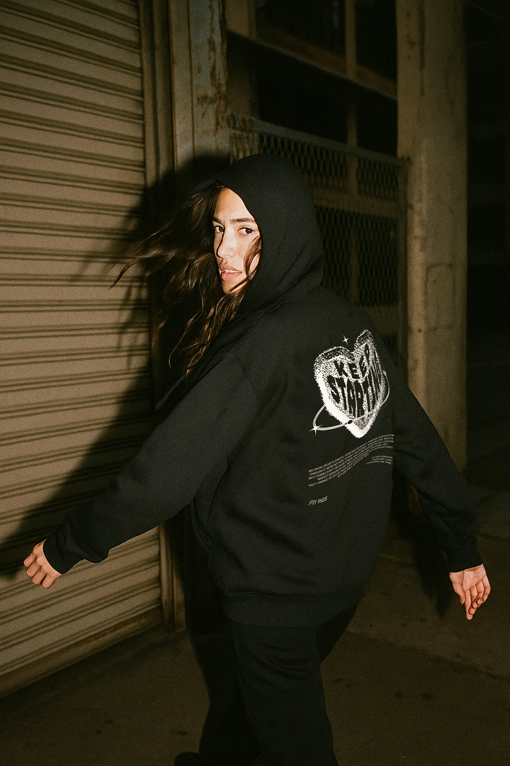 Keep Starting Digital Heart Hoodie