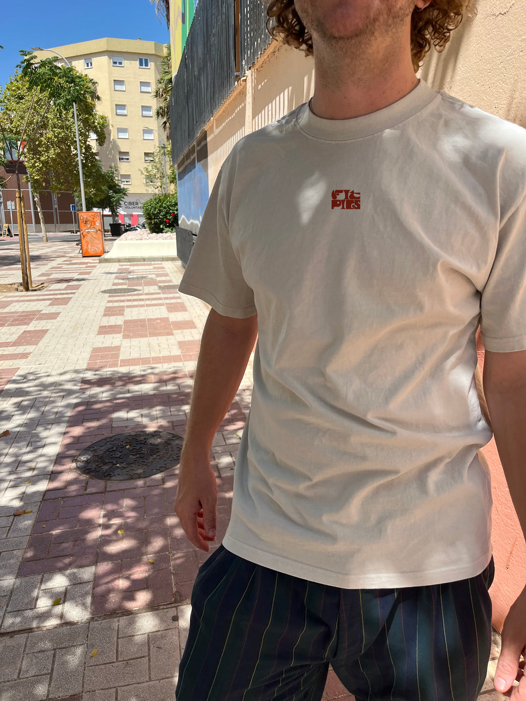 Keep Starting Digital Heart Back Print Tee