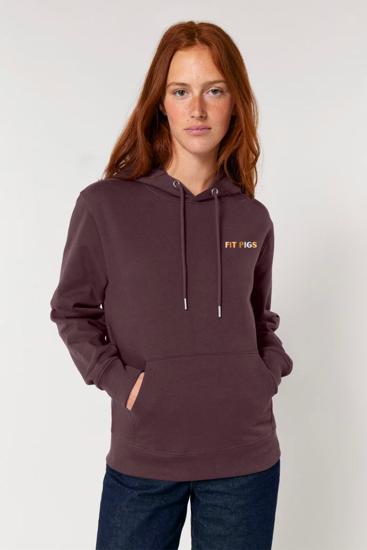FIT Pigs logo hoodie