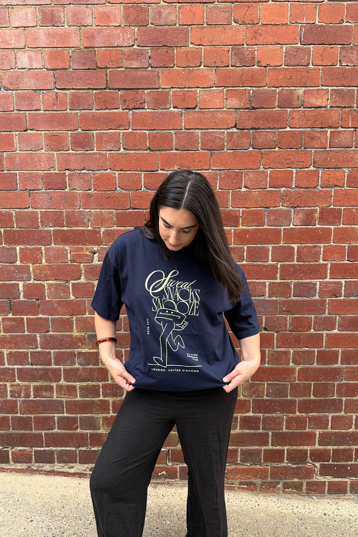 Sweat Snacks Snooze Tee