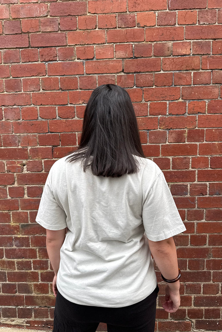 Walking The Dog Counts Brown Print Tee