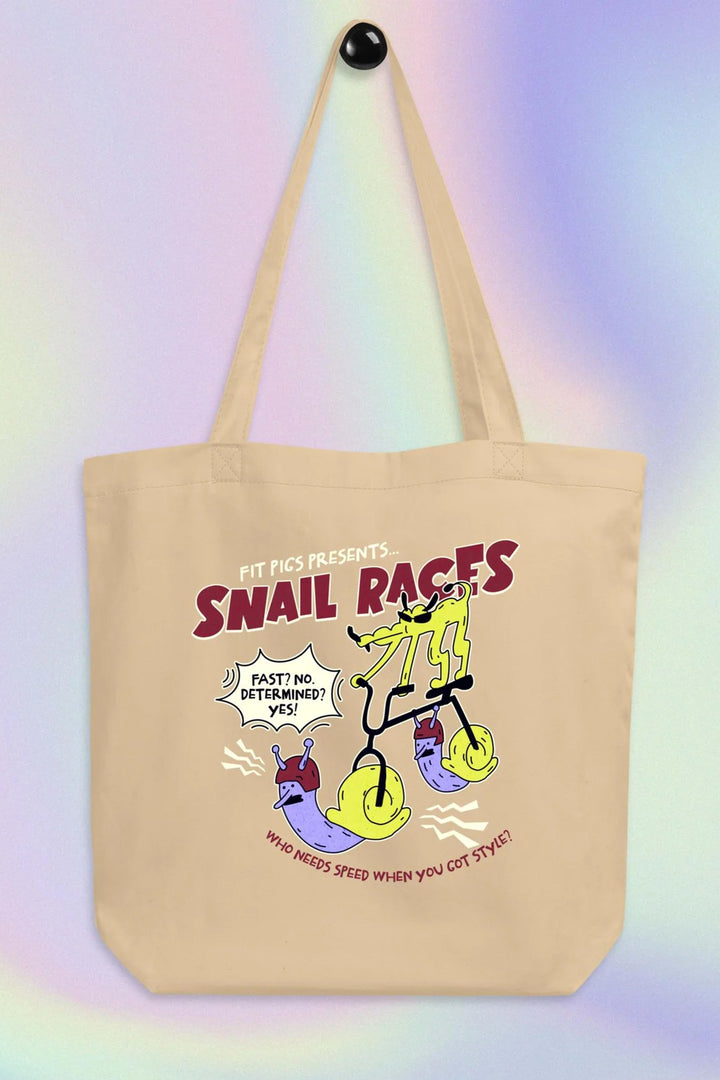 Snail Races Tote
