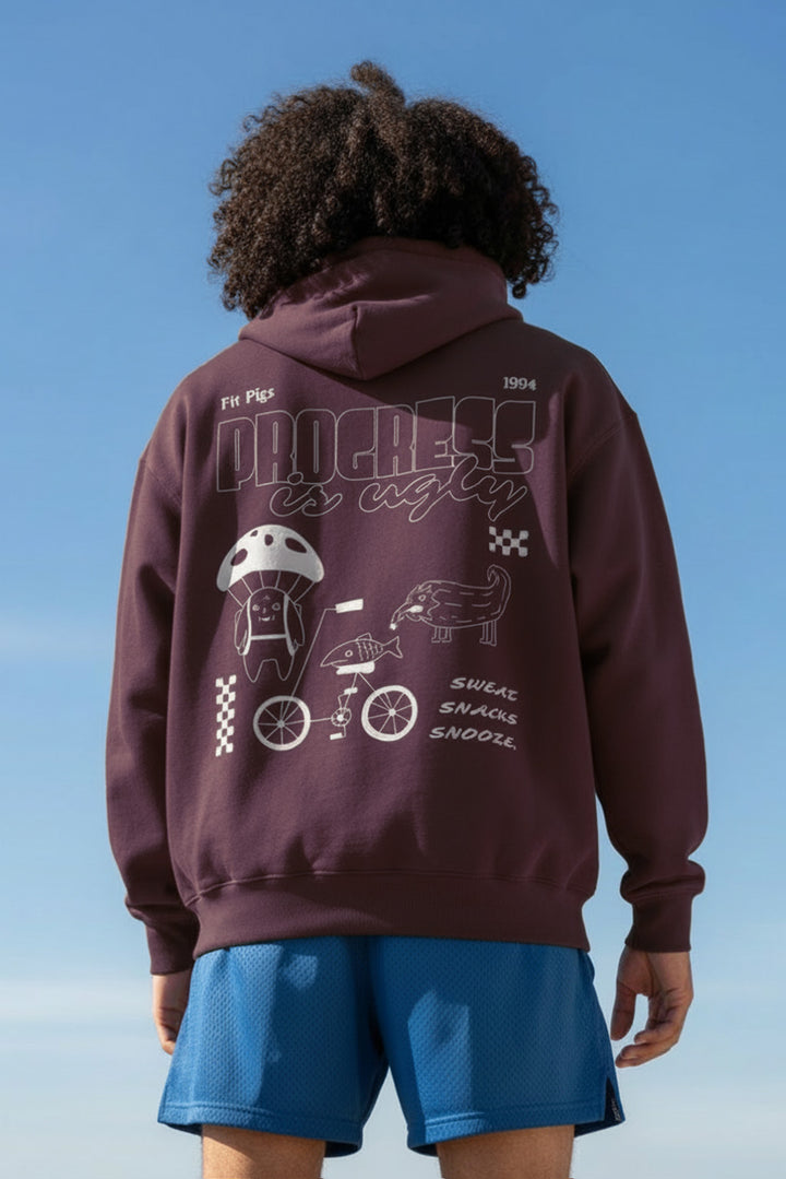 Progress is ugly Hoodie