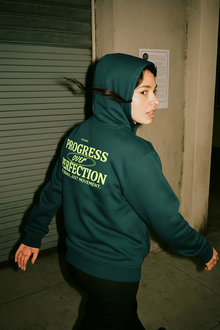 Progress Over Perfection Hoodie